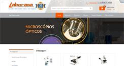 Desktop Screenshot of laborana.com.br